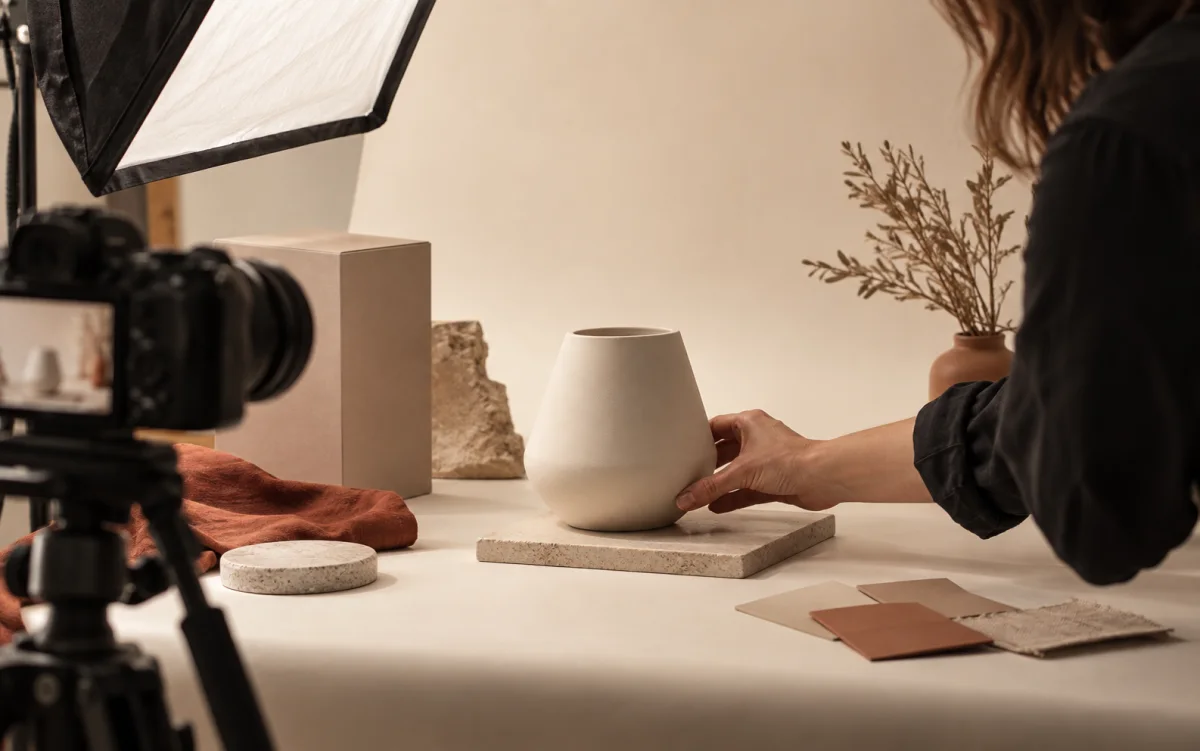Preparación de una fotografía para el listing de un producto
