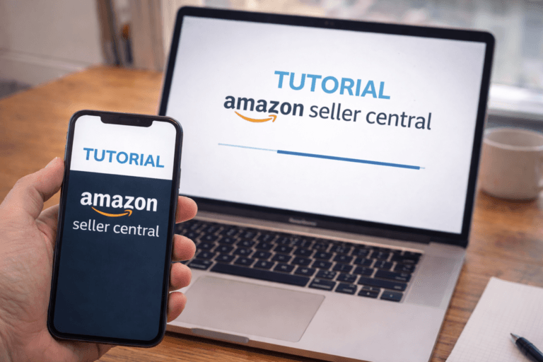 Tutorial de cómo crear cuenta en Amazon Seller Central
