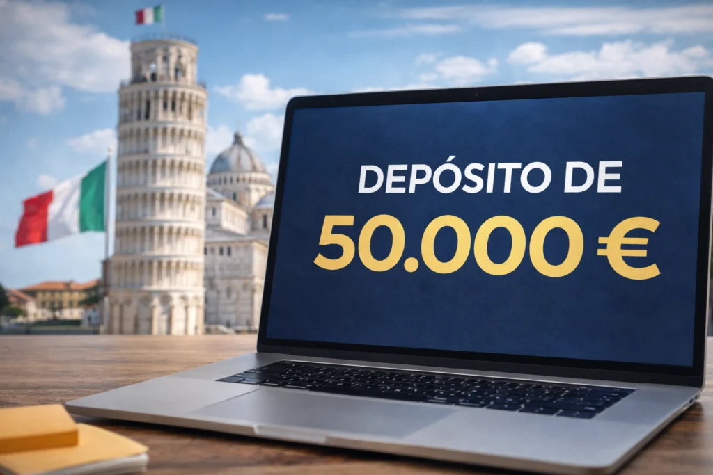 deposito de italia de 50.000 euros