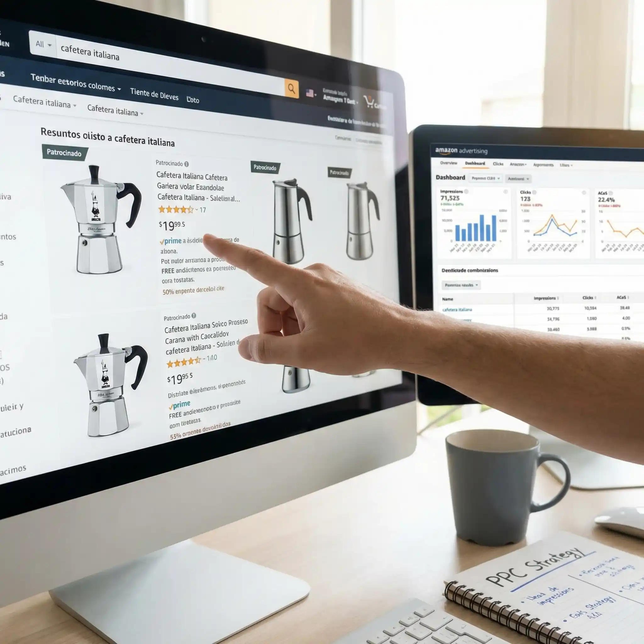 Listings optimizados para posicionar y convertir en Amazon.
